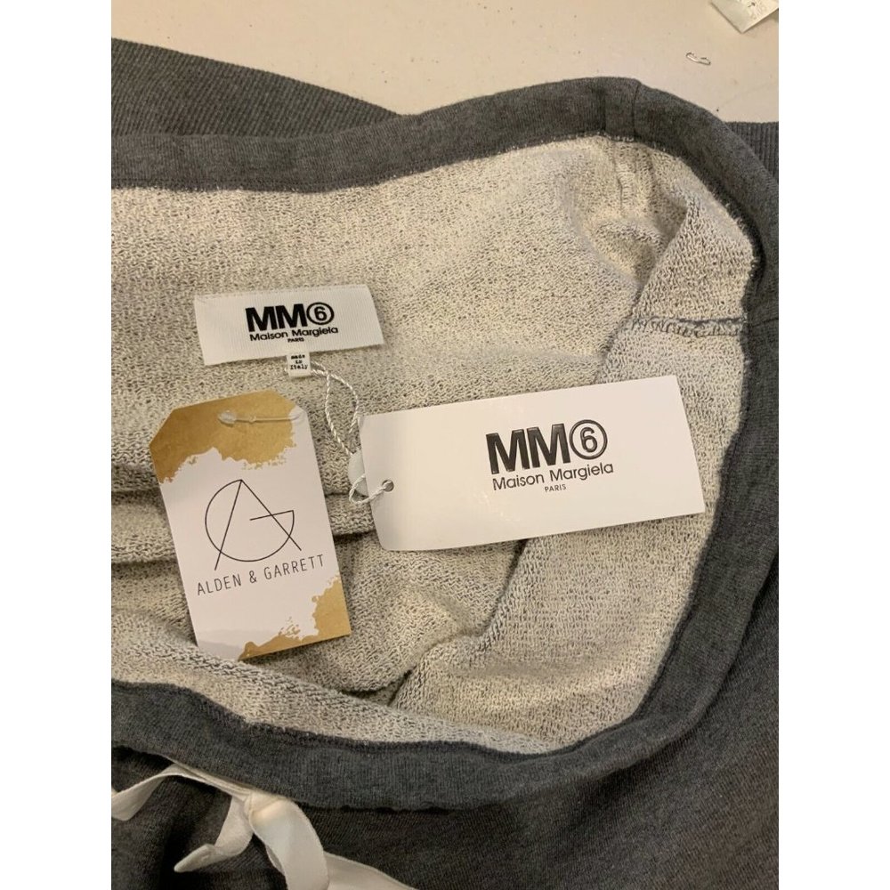 Maison Martin Margiela Gray Pencil Skirt with Drawstring Waist - Picture 10 of 10